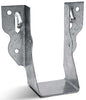 Simpson Strong-Tie LU Series LU24L Standard Joist Hanger, 3 in H, 1-5/8 in D, 1-9/16 in W, 2 x 4 in, Steel, Galvanized