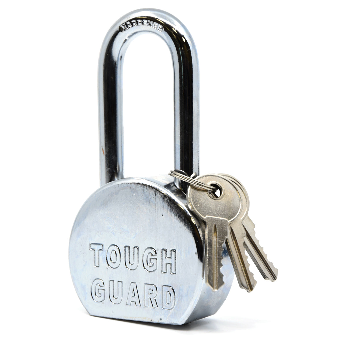 Solid Steel Padlock 65mm (2.5") Long Shackle