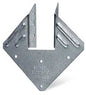 Simpson Strong-Tie H1A Hurricane Tie, 5-1/4 in L, 5-1/4 in W, Steel, Galvanized