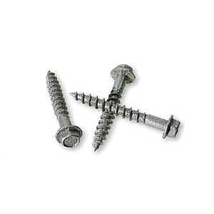 Simpson Strong-Tie Strong-Drive SD SD10112R100 Connector Screw 100pk, #10 Thread, 1-1/2 in L, Serrated Thread, Hex Head
