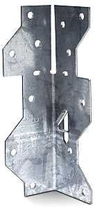 Simpson Strong-Tie A35Z Framing Angle, 1-7/16 in W, 4-1/2 in D, Steel, ZMAX