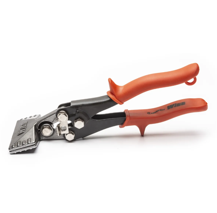 Crescent Wiss Hand Seamer Straight Handle 3in Length 1/4in Throat Depth