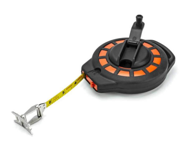 Crescent Lufkin Tape Measure Construction 3/8in x 100ft 3:1 Rotating Handle
