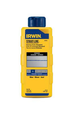 Irwin Chalk Blue 8oz Standard