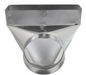 Galv. Angle Boot 30ga. 4in x 10in x 5in