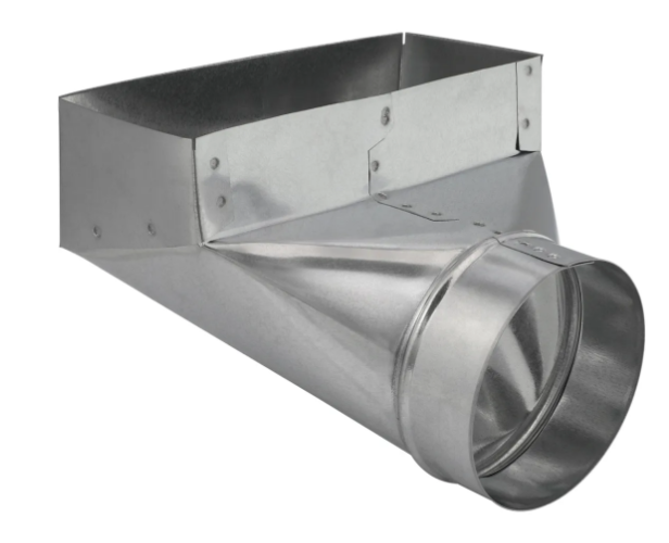 Galv. Angle Boot 30ga. 4in x 10in x 5in