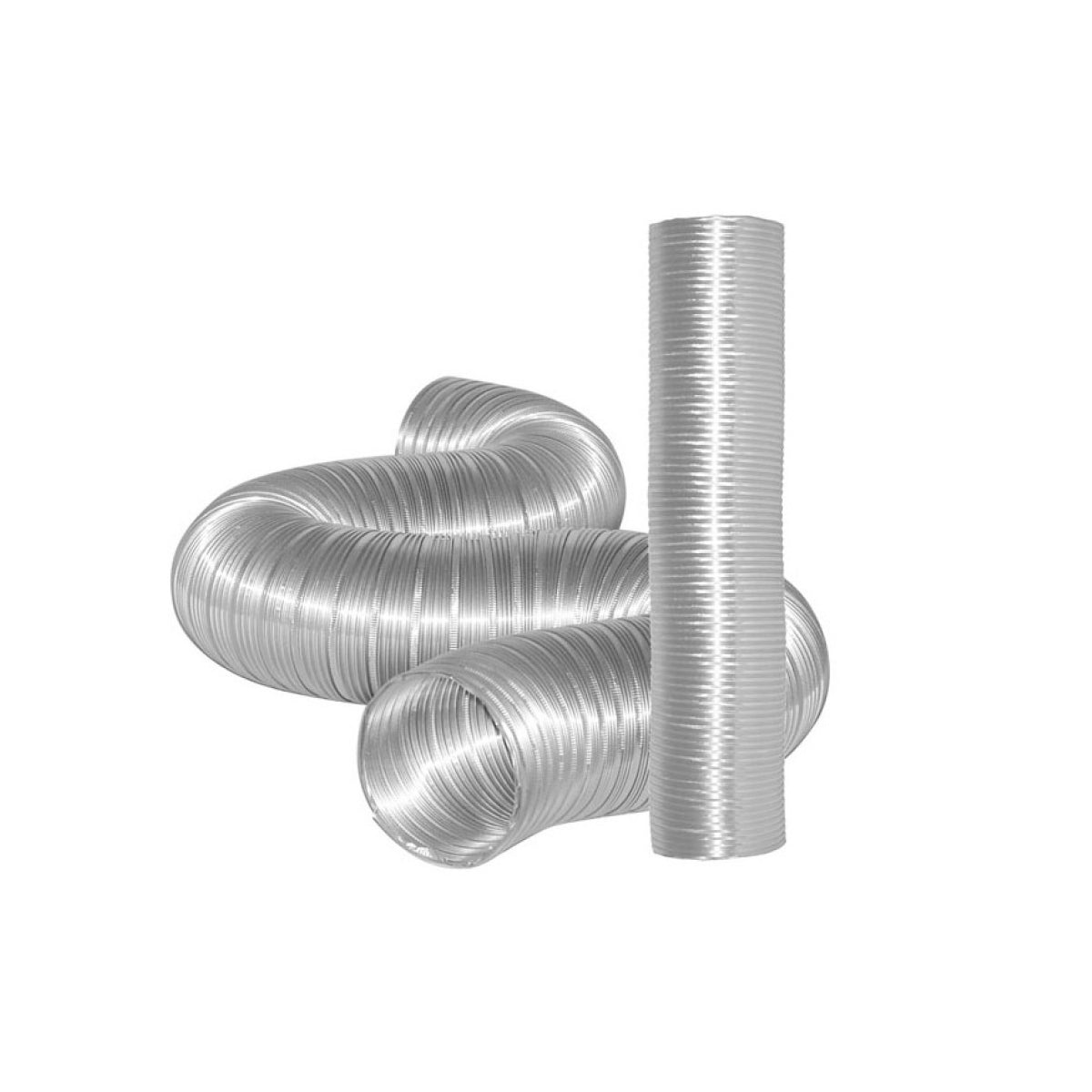 Aluminum Semi-Rigid Duct 6"x8'