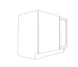 Concore Cabinetry Base Cabinet BBC45-L-ASW