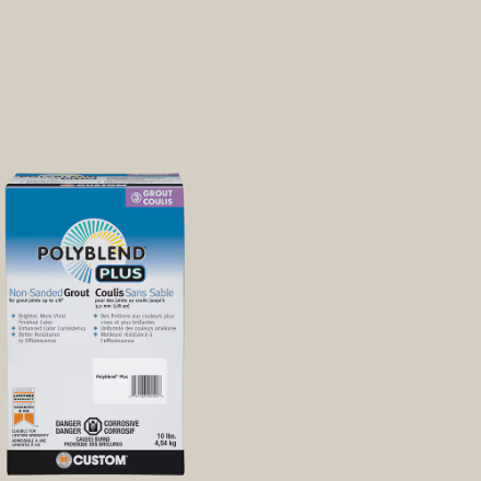 Polyblend Non-Sanded Grout 10lb Bleached Wood #545