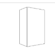 Golden Cabinetry Wall Cabinet W1836-MBW