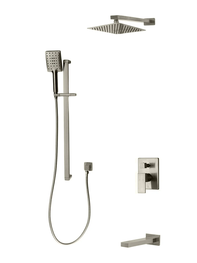 Kodaen Madison Square 4 PC Shower Kit F55123BN-W10ATS