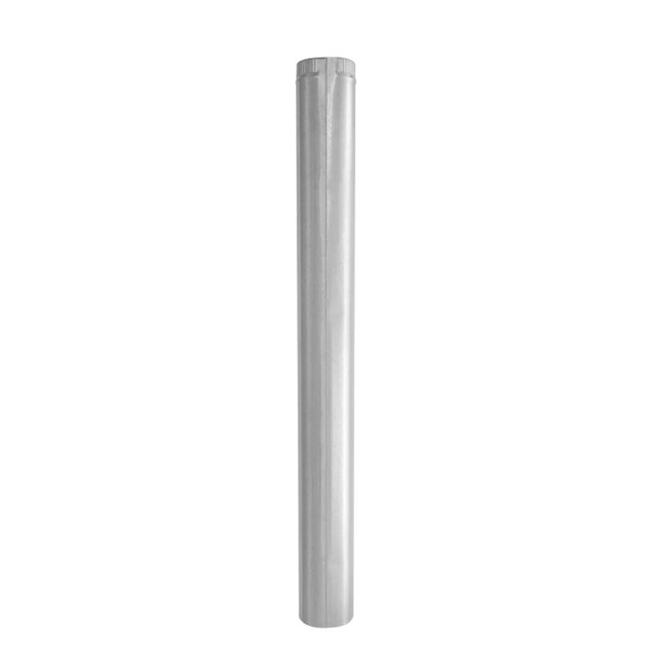 Toolway Galvanized Pipe 32ga. 4in x 60in