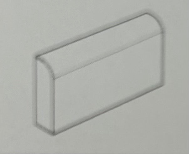 Concore Cabinetry Molding White Shaker SMB-ASW