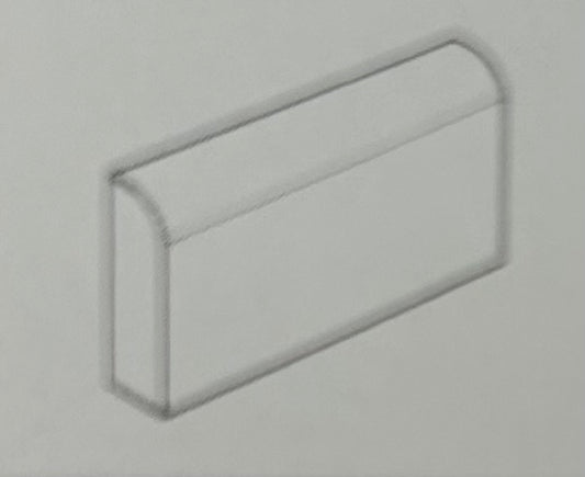 Concore Cabinetry Molding White Shaker SMB-ASW