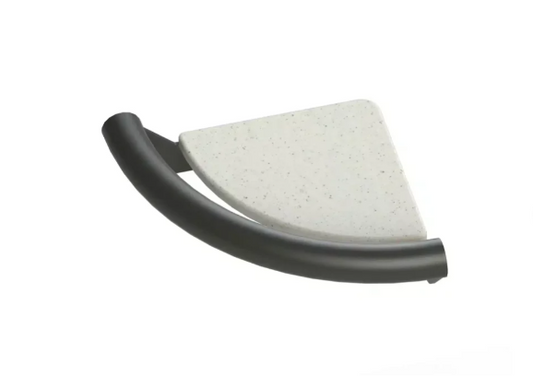 Invisia Corner Shelf Black