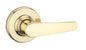 Weiser Kim Door Handle Hall/Closet - Brass