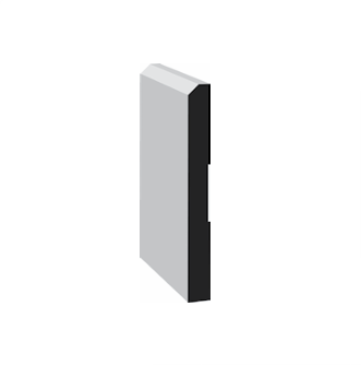 Taiga Primed MDF Baseboard 16' x 1/2" x 4 1/2" T-317