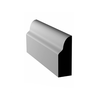 Taiga Primed MDF Stop 14' x 12mm" x 1 3/16" T-908