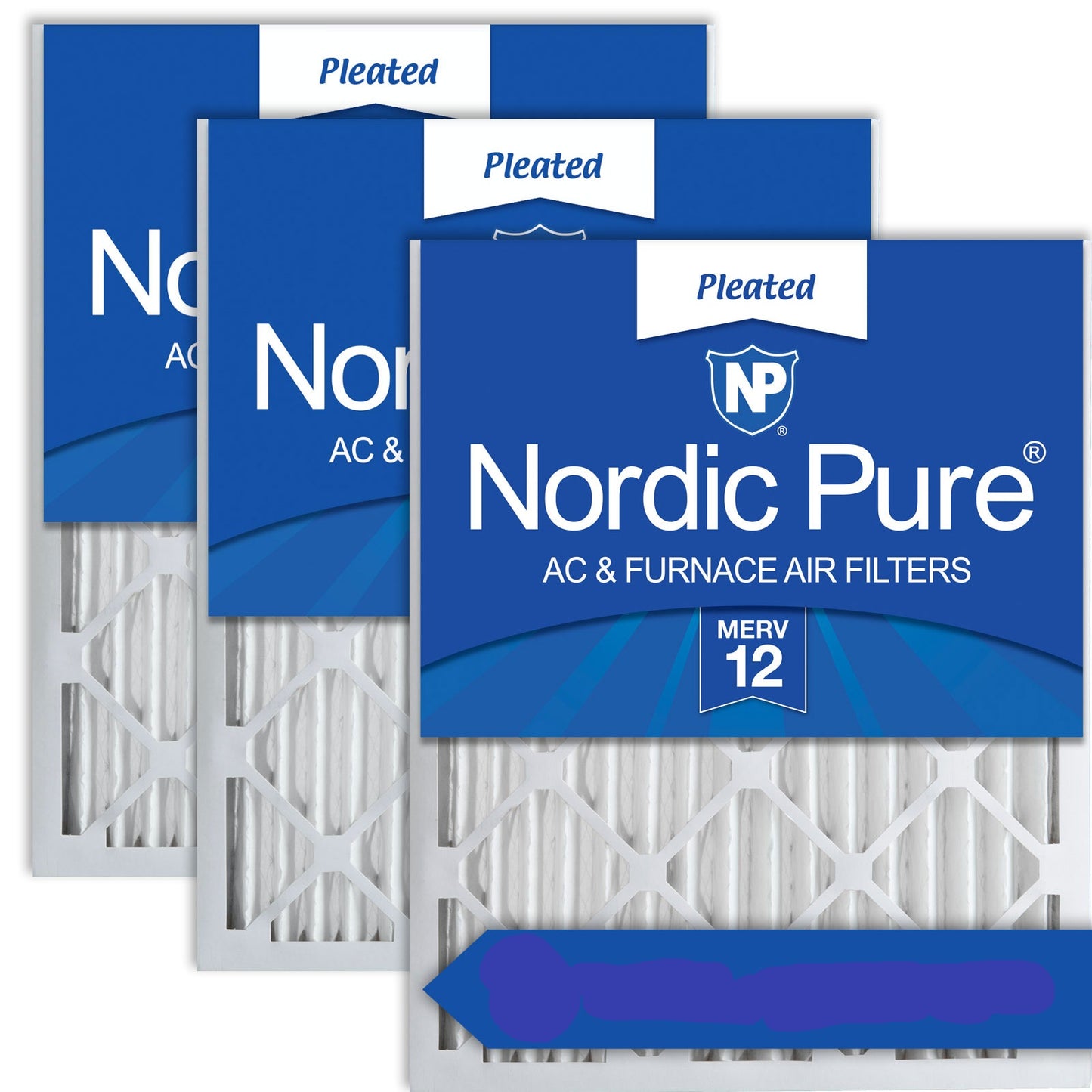 Nordic Pure Furnace Filter 20x30x2