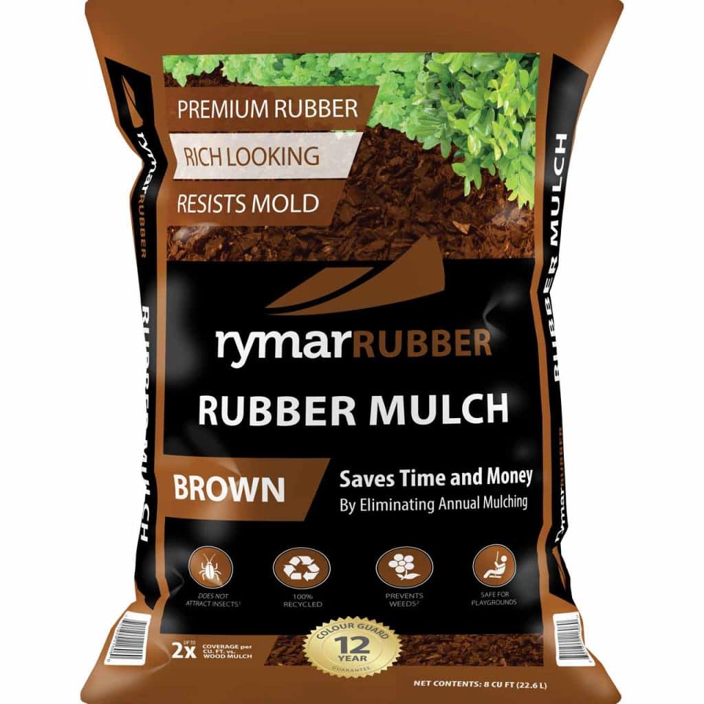 Rymar Brown Rubber Mulch 20lbs