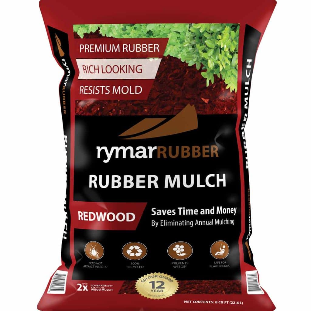 Rymar Rubber Mulch Red 20lbs – Smith Falls Building Supplies