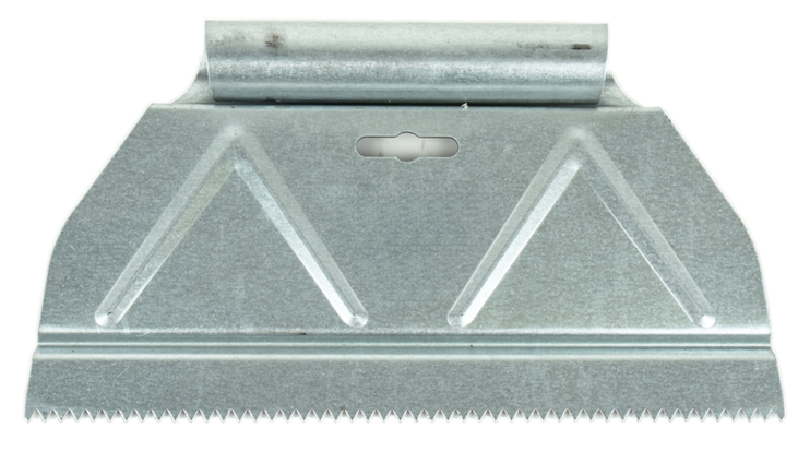 Toolway ToolTech 9" Tile Trowel 3/16" x 5/32" Carbon Steel V Notch