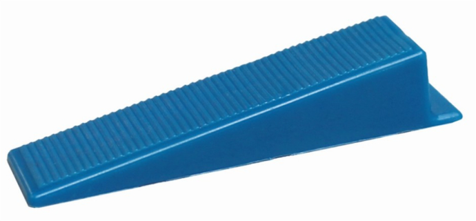 Toolway Tile Levelling System Wedges Blue (100PC)