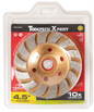 Toolway Segmented Diamond Cup Grinding Wheel Sintered 4.5"