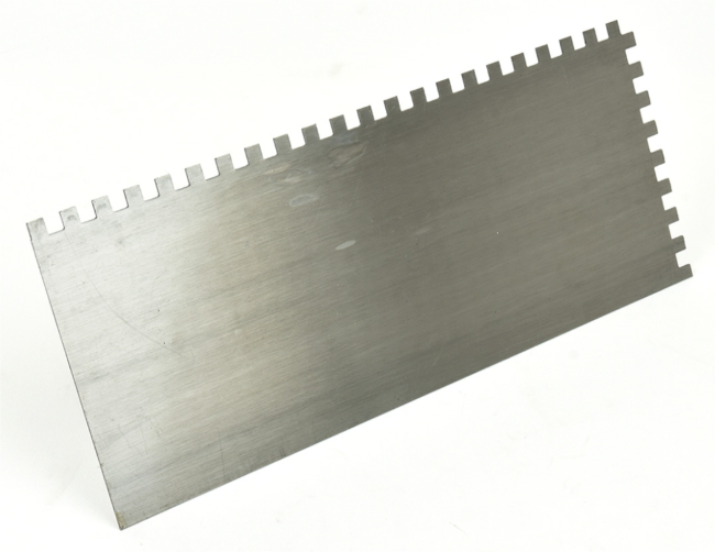 Toolway Notched Trowel 11" x 4 1/2" (1/4" x 1/4" sq)