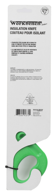 ToolWay Utility Insulation Cutting Knife, 8" Blade