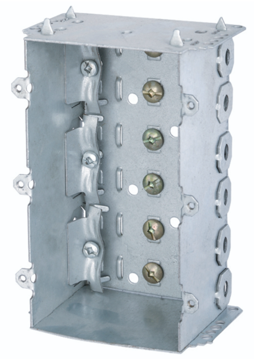 Toolway Electrical Box 3-Gang 3in x 5-1/2in x 2-1/2in Galvanized