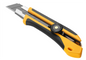 Toolway Heavy Duty Yellow/Black Utility Knife, 25mm, Snap-Off Blade