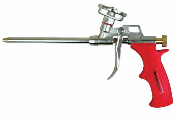 Toolway Foam Dispensing Gun with Plastic Hand Grip 12.25"