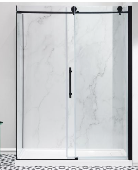Ove Canberra 60" Shower Glass Doors, 10mm