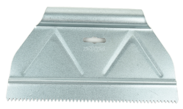 Toolway 9" Tile Trowel 5/32 x 3/16", Saw Notch