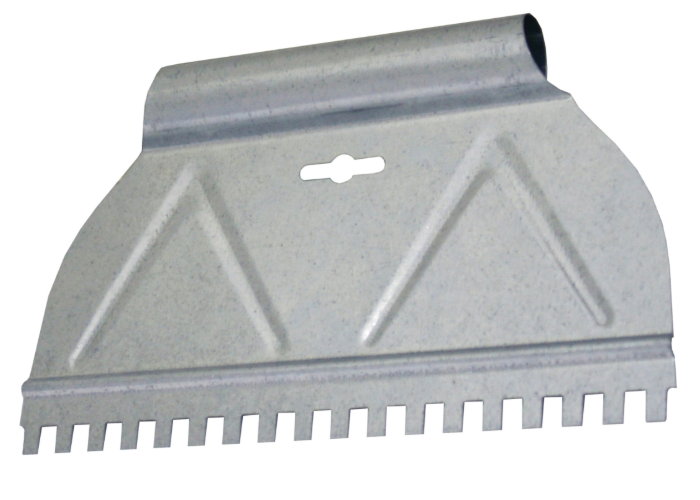 Toolway 9" Tile Trowel 3/8" x 1/4" x 1/4", Square Notch