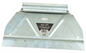 Toolway 9" Tile Trowel 1/8" x 1/8" x 1/8", V Notch