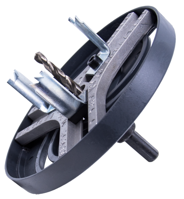 Toolway 8PC Adjustable Hole Saw Kit