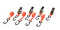Stinson Ratchet Straps 4PK, 1200lbs