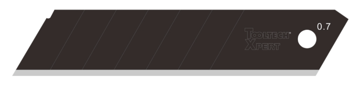 Toolway 10pc Snap-Off Blades SK2H 25mm with Dispenser