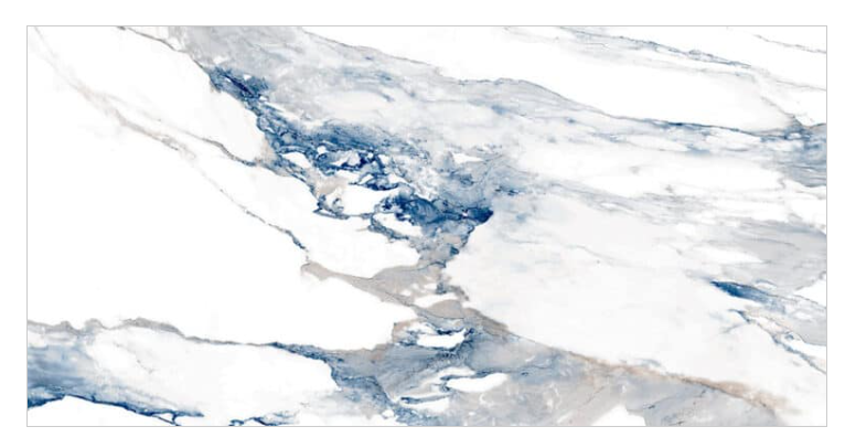 Sarana Crash Blue Matte Tile 12 x 24