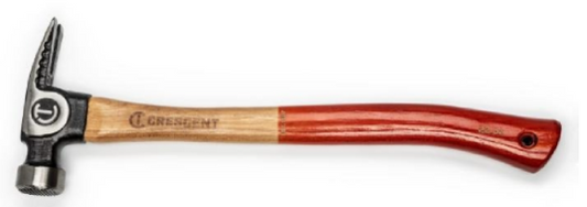 Crescent 22 oz. Wood Milled-Face Framing Hammer