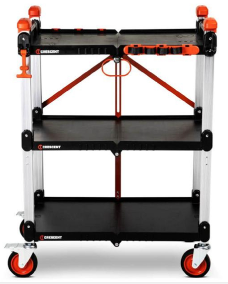 Crescent Siterunner Folding Jobsite Cart 300lb