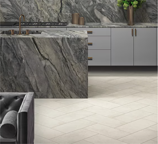 Daltile Rhetoric Aristotle White Matte 8x24