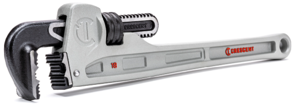 Crescent Aluminum Slim Jaw Pipe Wrench 18in