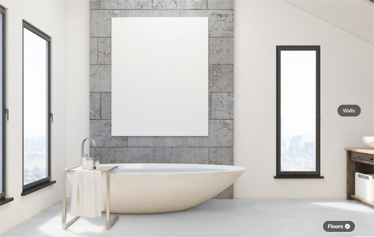 Centura Simplicity Element White 12 x 24 Matte Tile