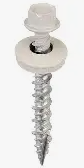 White Roofing Screws 2" - QC8783 Polar White