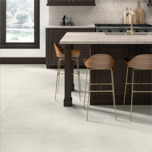 Daltile Rhetoric Aristotle White Matte 12x24