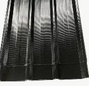 Black Roofing Tin 16' x 3' - 28 Gauge