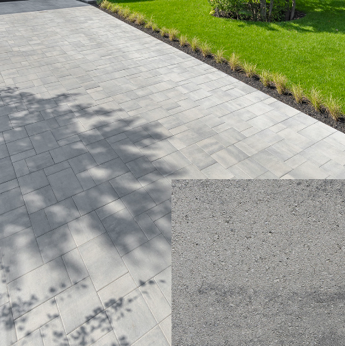 Rinox Proma 90mm Ash Charcoal Slab Paver